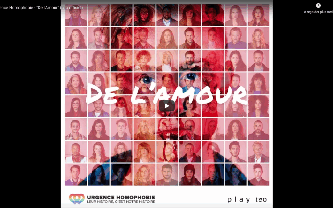 « De l’amour » : plus de 70 personnalités se mobilisent contre les agressions homophobes avec une chanson