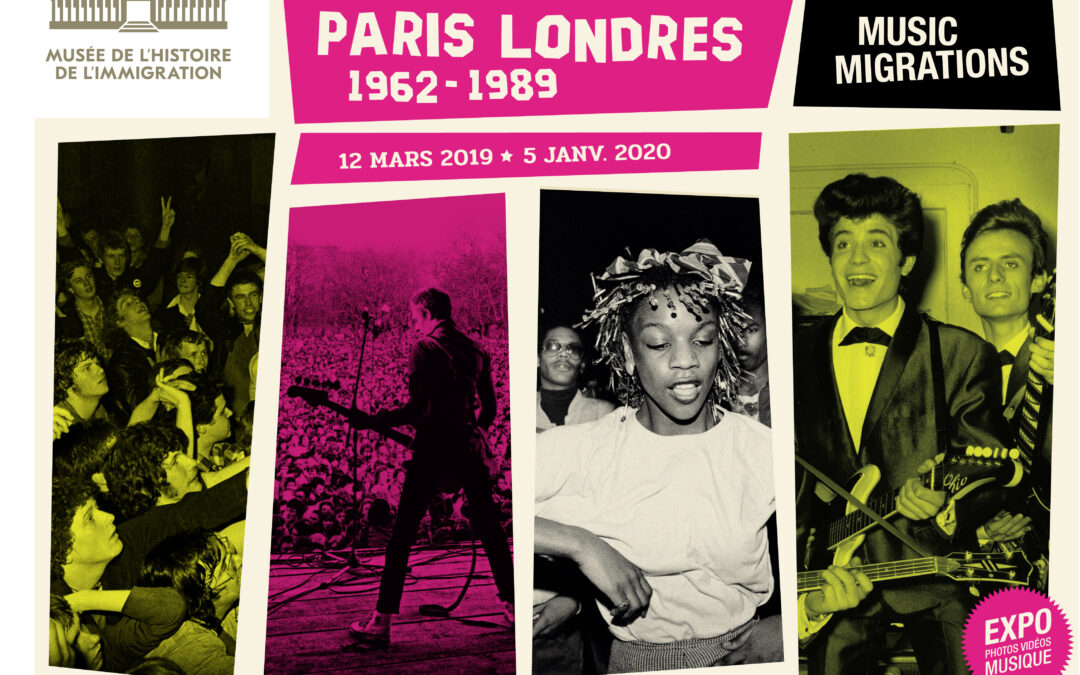 L’expo Paris-Londres, Music Migrations (1962 – 1989)