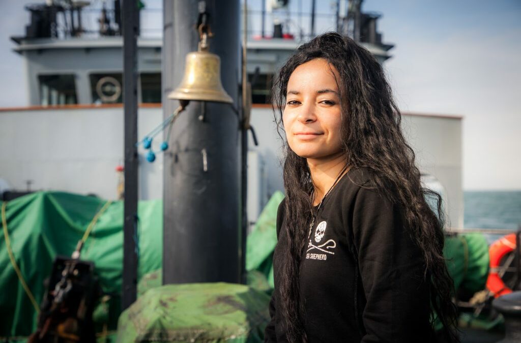 Sea Shepherd. Rencontre avec Lamya Essemlali